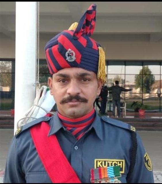 Ceremonial guard in full dress