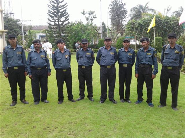 Formation on parade